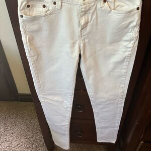 Levi's Women's White Skinny Jeans NWOT size 2